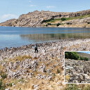 Van Gölü mikrobiyalit tarlasına dönüştü