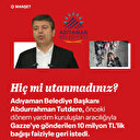 Gazze bağışını faiziyle geri istedi