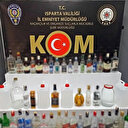 Isparta'da kaçak alkol operasyonu: 27 litre kaçak içki ele geçirildi