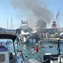 Bodrum'da feci olay: Yakıt ikmali için marinaya yanaşan teknede patlama meydana geldi, yaralılar var