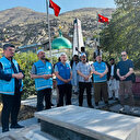 Türkiye Diyanet Vakfı heyetinden Afganistan'daki Türk mezarlığına ziyaret