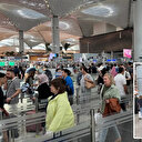 İstanbul havalimanlarında bayram yoğunluğu yaşanıyor