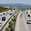 İstanbul-İzmir Otoyolu'nda bayram tatili dolayısıyla yoğunluk başladı