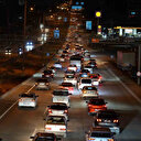 43 ilin geçiş güzergahı: Kırıkkale'de gece yarısı trafik yoğunluğu böyle görüntülendi