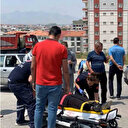 Karaman'da otomobillerin çarpıştığı kaza kamerada: 2 yaralı
