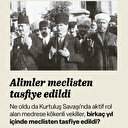 Alimler meclisten nasıl tasfiye edildi?