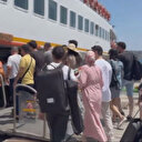 Kurban Bayramı'nın ikinci gününde Bostancı İskelesi'nde yoğunluk