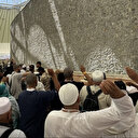 Hacılar, Kurban Bayramı'nın üçüncü gününde de şeytan taşladı