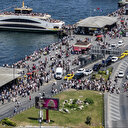 Bayramın üçüncü günü İstanbul'da ziyaretçi yoğunluğu