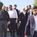 Ahmed Şara ve eşi Latife ed-Durubi'den Şam'daki Tişrin Parkı'na sürpriz bayram ziyareti