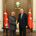 Cumhurbaşkanı Erdoğan Tatar mevkidaşı ile görüştü