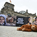 Berlin : Des portraits géants d'enfants de Gaza affichés devant le parlement allemand