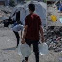 Gazze'de su sıkıntısı: Filistinliler her gün su tankerleri önünde kuyruğa giriyor