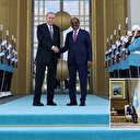 Somali Cumhurbaşkanı Ankara'da: Cumhurbaşkanı Erdoğan karşıladı