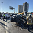 Sultanbeyli'de trafik kazası: Dört kişi yaralandı