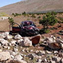 Sivas'ta hakimiyeti kaybeden sürücü taklalar atarak durabildi