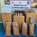 Tekirdağ'da kaçak sigara operasyonu