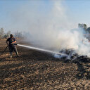 Amasya'da ormanlık alana sıçrayan yangın kontrol altına alındı