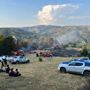 Tarım arazisinde çıkıp ormana sıçrayan yangın 3 saatte söndürüldü