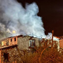 Bursa’da ahşap ev çıkan yangında küle döndü