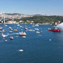 İstanbul Boğazı'nda görkemli 15 Temmuz korteji