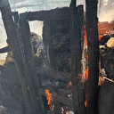 Yaprak pişirilirken çıkan yangın ahıra sıçradı: 7 büyükbaş hayvan telef oldu