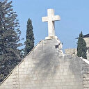 Filistin dünya kiliselerini İsrail'in Gazze'deki Kutsal Aile Kilisesi'ne yönelik saldırısını kınamaya çağırdı