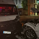 Kocaeli'de servis minibüsüyle otomobilin çarpıştığı kazada 10 kişi yaralandı