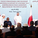 RDC-M23: signature d'une déclaration de principe à Doha ouvrant la voie à un accord de paix global