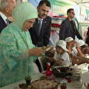 Emine Erdoğan çocuklarla birlikte teraryum hazırladı