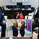 Bakan Fidan Irak Temsilciler Meclisi Başkanı Meşhedani ile görüştü