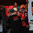 Ateşe karşı tahliye mücadelesi: Ekipler zamana karşı yarıştı