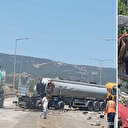 Kafa kafaya facia: Tanker ile kamyonun sürücüsü hayatını kaybetti