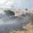 Hakkari'de çıkan yangın kontrol altında