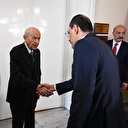 MHP Genel Başkanı Bahçeli MİT Başkanı Kalın ile görüştü