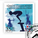 PTT'den "İstanbul 2025 Avrupa Para Gençlik Oyunları" konulu anma pulu ve ilk gün zarfı