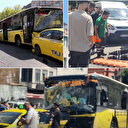 Beyoğlu'nda İETT otobüsünün de karıştığı zincirleme kaza: Yaralılar var