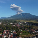 Endonezya'daki Marapi Dağı yeniden kül püskürttü