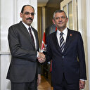 MİT Başkanı Kalın ile CHP lideri Özel TBMM'de görüştü