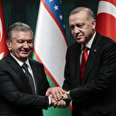 Cumhurbaşkanı Erdoğan Özbekistan Cumhurbaşkanı Mirziyoyev ile görüştü