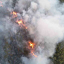 Söndürülen yangın yeniden alevlendi