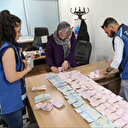 Van'da dilencinin üzerinden 75 bin lira çıktı