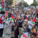 İsveçliler Gazze’de yaşanan soykırım için ayaklandı