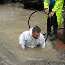 Trabzon'da sağanak yağış su taşkınlarına neden oldu: Cadde ve sokaklar sular altında kaldı
