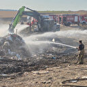 Büyükçekmece'de otluk alanda çıkan yangın kontrol altına alındı