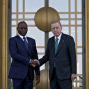 Ankara’da zirve: Cumhurbaşkanı Erdoğan Gabon Cumhurbaşkanı Nguema’yı resmi törenle karşıladı