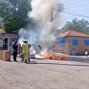 İzmir'de günlerdir toplanmayan çöp yangın çıkardı