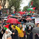 İsveç'te Filistin'e destek gösterisi düzenlendi