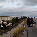 Tokat'ta otomobil devrildi: Beş yaralı