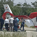 70 yaşındaki hasta ambulans helikopter ile Van'a getirildi